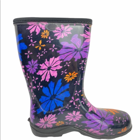 Sloggers Rain Boots Waterproof Garden Women's Sz 6 - Picture 2 of 7